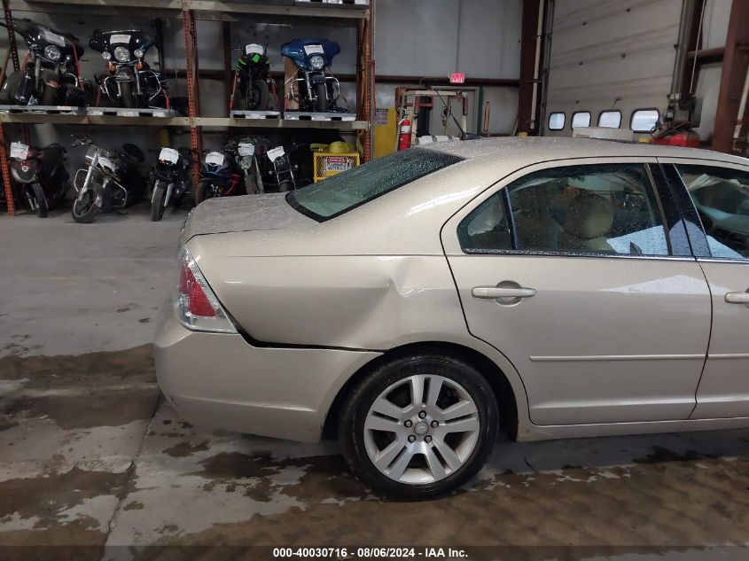 2008 Ford Fusion Sel VIN: 3FAHP08178R237646 Lot: 40030716