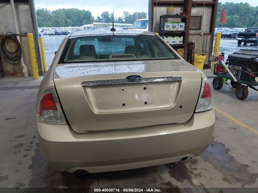2008 Ford Fusion Sel VIN: 3FAHP08178R237646 Lot: 40030716
