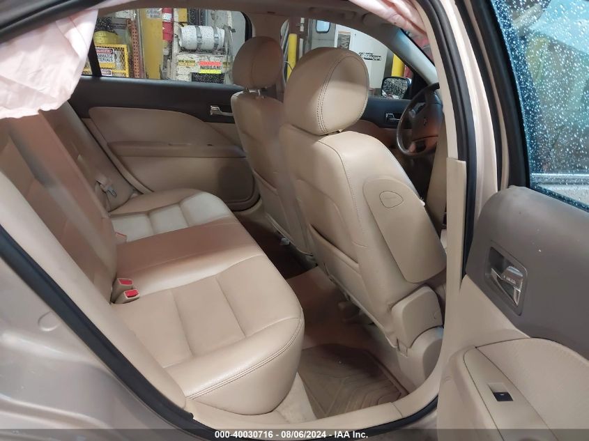 2008 Ford Fusion Sel VIN: 3FAHP08178R237646 Lot: 40030716