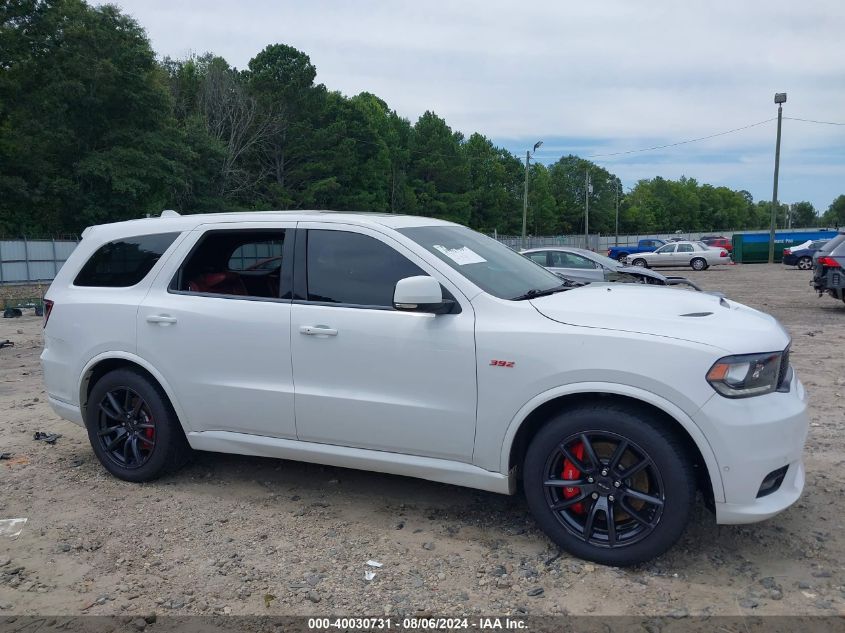 2018 Dodge Durango Srt Awd VIN: 1C4SDJGJ2JC271806 Lot: 40030731