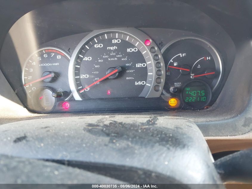 2003 Honda Pilot Ex-L VIN: 2HKYF18563H585102 Lot: 40030735