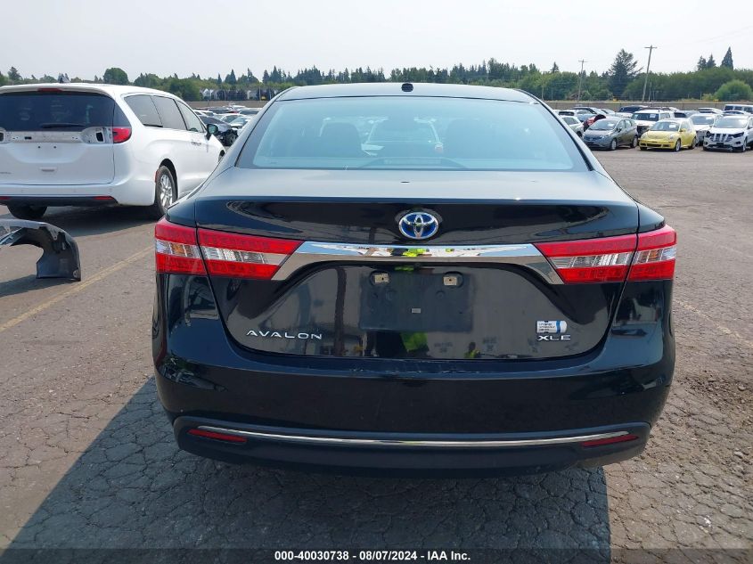 2013 Toyota Avalon Hybrid Xle Touring VIN: 4T1BD1EB4DU014104 Lot: 40030738