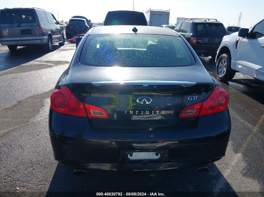 2013 Infiniti G37 Journey VIN: JN1CV6AP4DM716821 Lot: 40030792