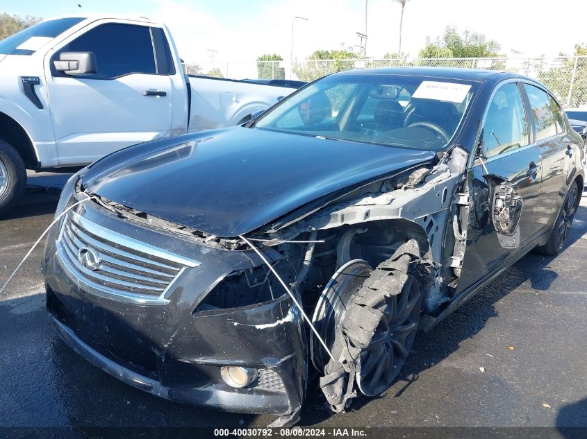 2013 Infiniti G37 Journey VIN: JN1CV6AP4DM716821 Lot: 40030792