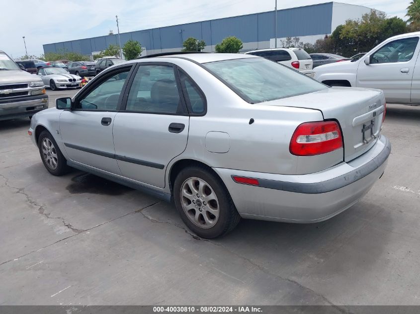 2001 Volvo S40 A/Sport Edition VIN: YV1VS29591F766330 Lot: 40030810