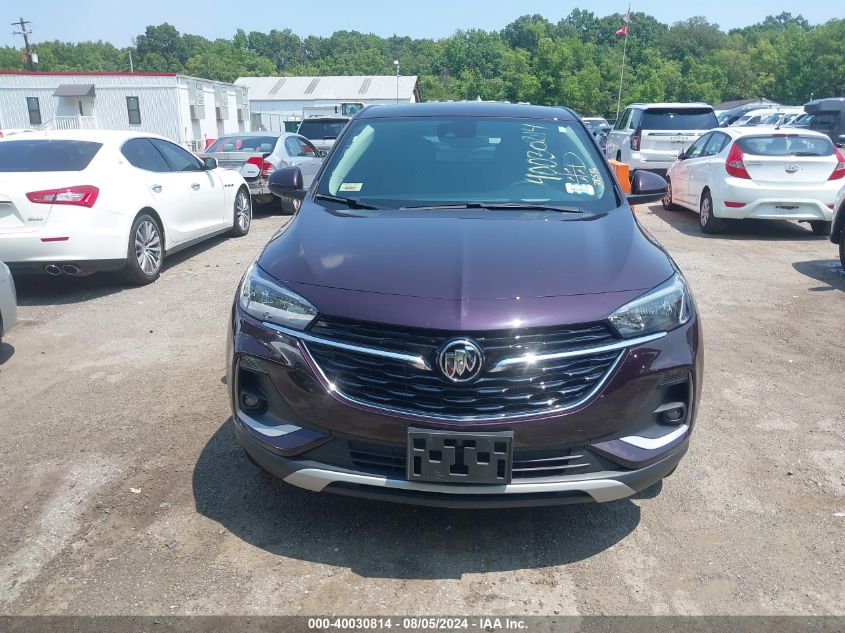 2021 Buick Encore Gx Awd Preferred VIN: KL4MMCSL4MB051634 Lot: 40030814