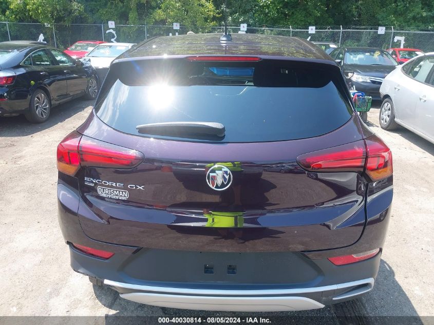 2021 Buick Encore Gx Preferred VIN: KL4MMCSL4MB051634 Lot: 40030814