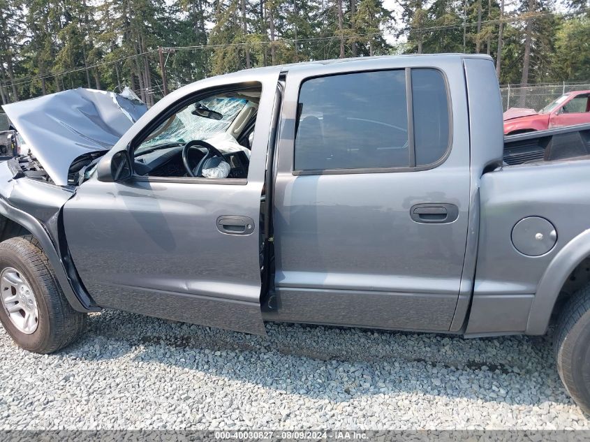 2003 Dodge Dakota Slt VIN: 1D7HG48X03S377014 Lot: 40030827