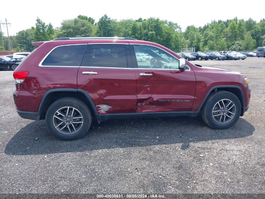 2019 Jeep Grand Cherokee Limited 4X4 VIN: 1C4RJFBGXKC608160 Lot: 40030831