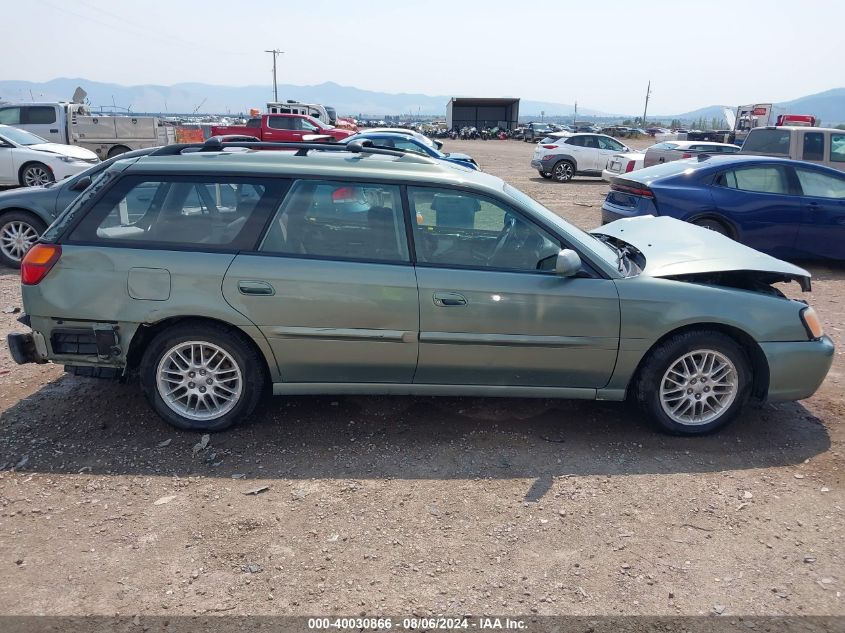 2003 Subaru Legacy L/L W/Special Edition Package/Outback VIN: 4S3BH635237300792 Lot: 40030866