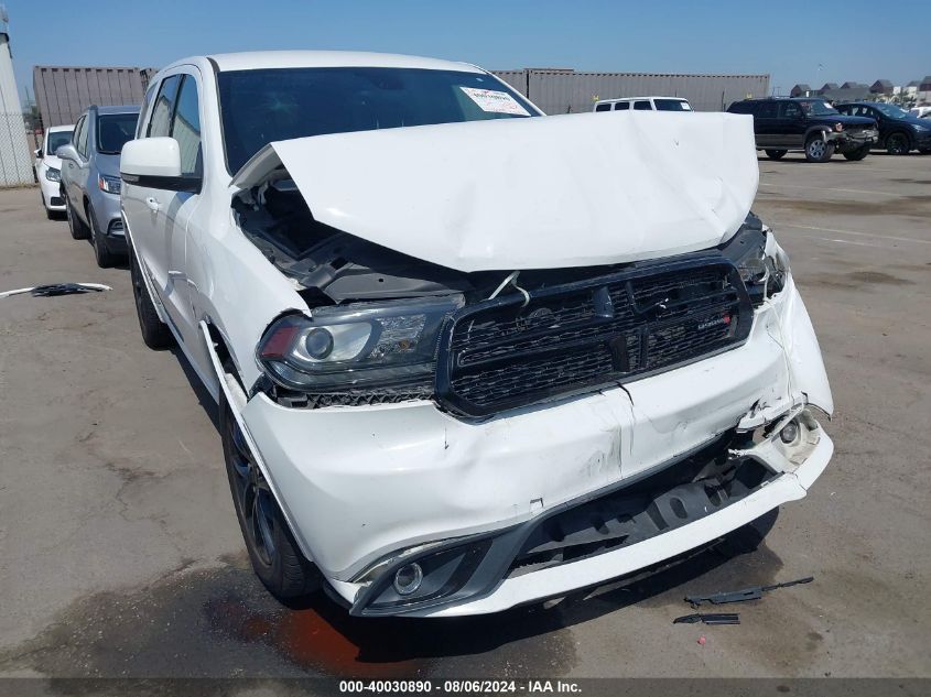 2017 Dodge Durango R/T Rwd VIN: 1C4SDHCT2HC883580 Lot: 40030890