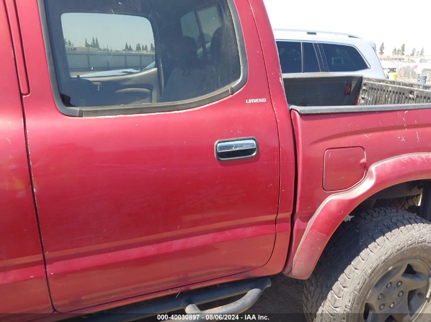 2004 Toyota Tacoma Base V6 VIN: 5TEHN72N24Z461194 Lot: 40030897