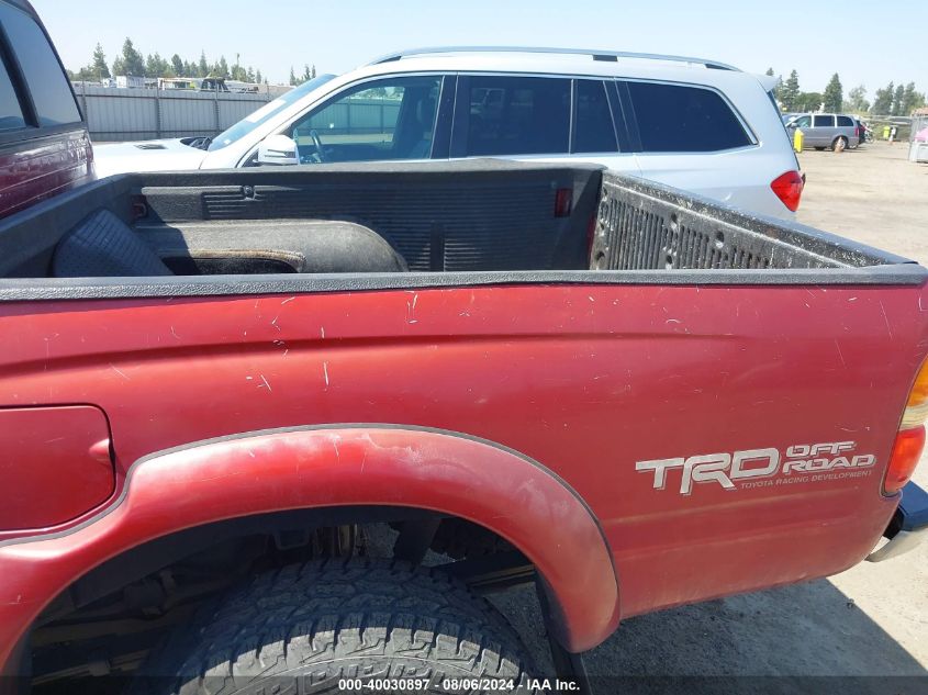 2004 Toyota Tacoma Base V6 VIN: 5TEHN72N24Z461194 Lot: 40030897