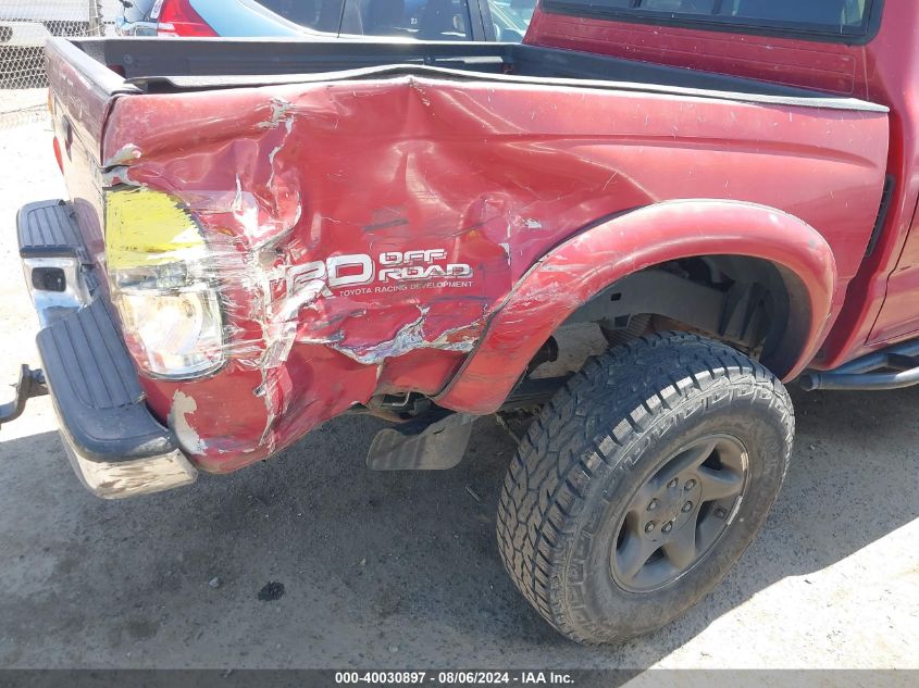 2004 Toyota Tacoma Base V6 VIN: 5TEHN72N24Z461194 Lot: 40030897