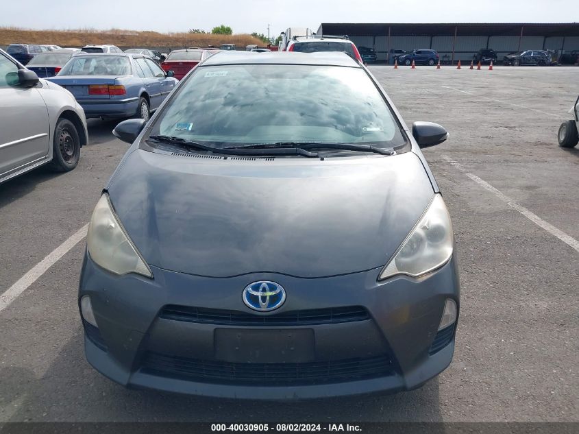 2013 Toyota Prius C One VIN: JTDKDTB3XD1531115 Lot: 40030905