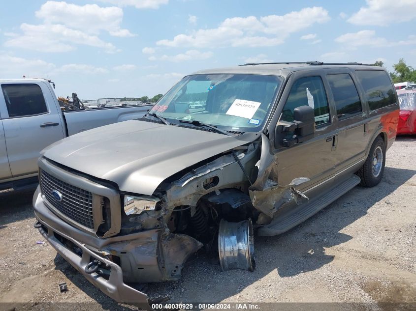 2003 Ford Excursion Limited VIN: 1FMNU42S23EB66460 Lot: 40030929