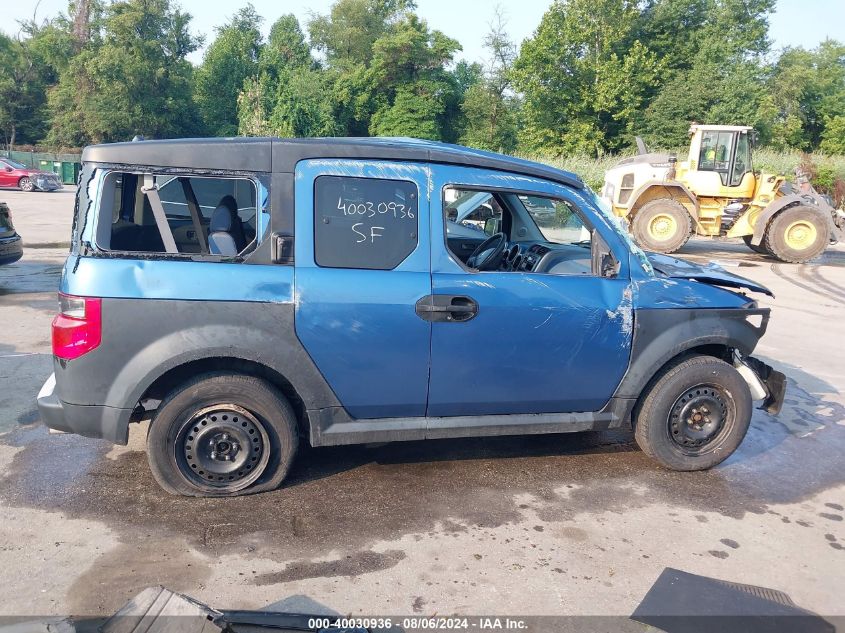 2006 Honda Element Lx VIN: 5J6YH17396L009606 Lot: 40030936