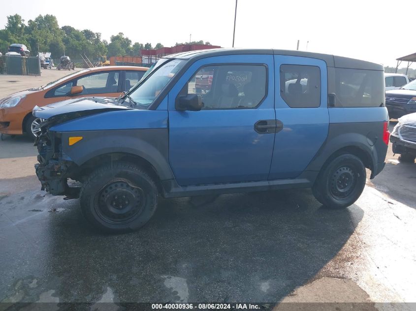 2006 Honda Element Lx VIN: 5J6YH17396L009606 Lot: 40030936