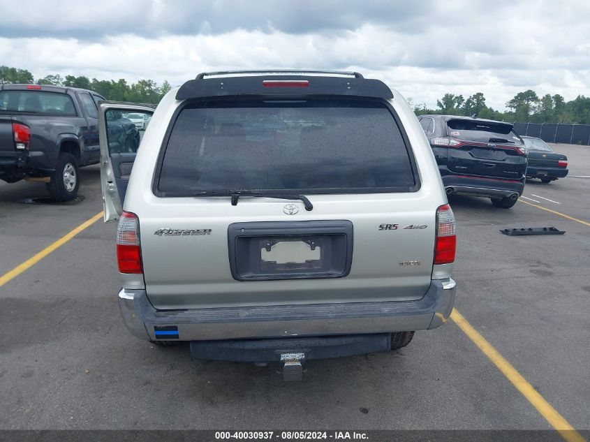 2000 Toyota 4Runner Sr5 V6 VIN: JT3HN86R4Y0280692 Lot: 40030937