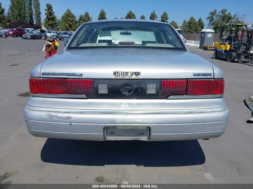 1992 Mercury Grand Marquis Ls VIN: 2MECM75W6NX609978 Lot: 40030955