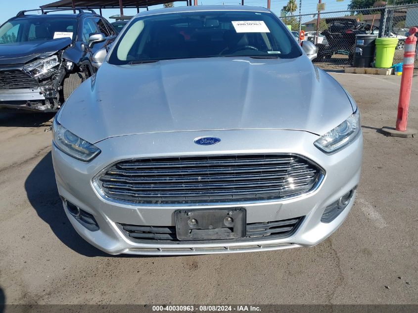 2014 Ford Fusion Se VIN: 3FA6P0H93ER361342 Lot: 40030963