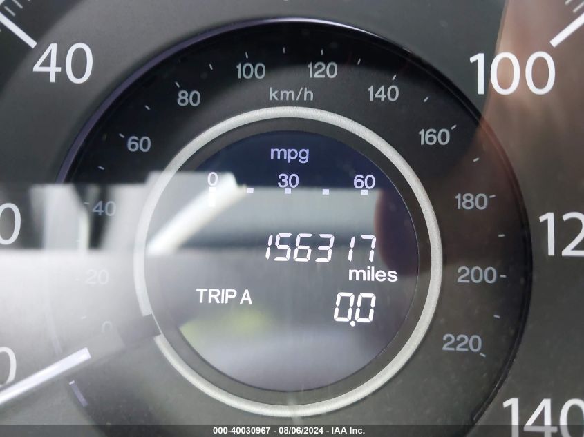 2012 Honda Cr-V Ex VIN: 5J6RM3H53CL037201 Lot: 40030967