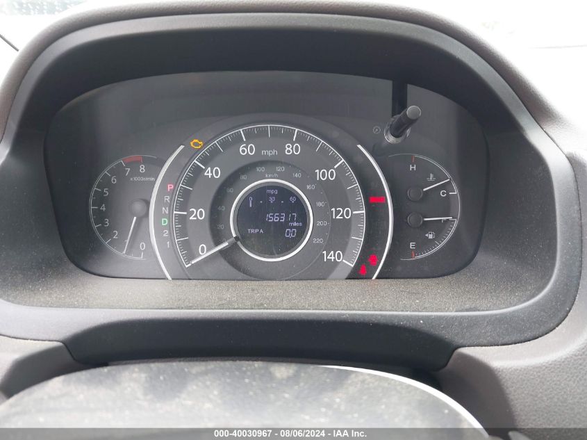 2012 Honda Cr-V Ex VIN: 5J6RM3H53CL037201 Lot: 40030967