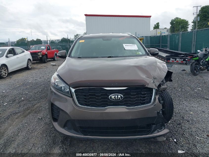 2019 Kia Sorento 2.4L Lx VIN: 5XYPGDA32KG429289 Lot: 40030977