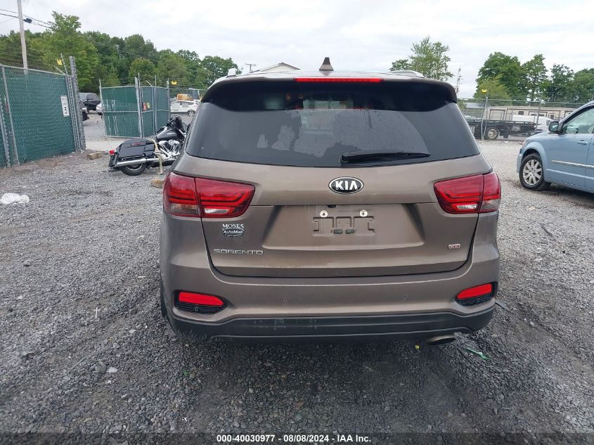 2019 KIA SORENTO 2.4L LX - 5XYPGDA32KG429289