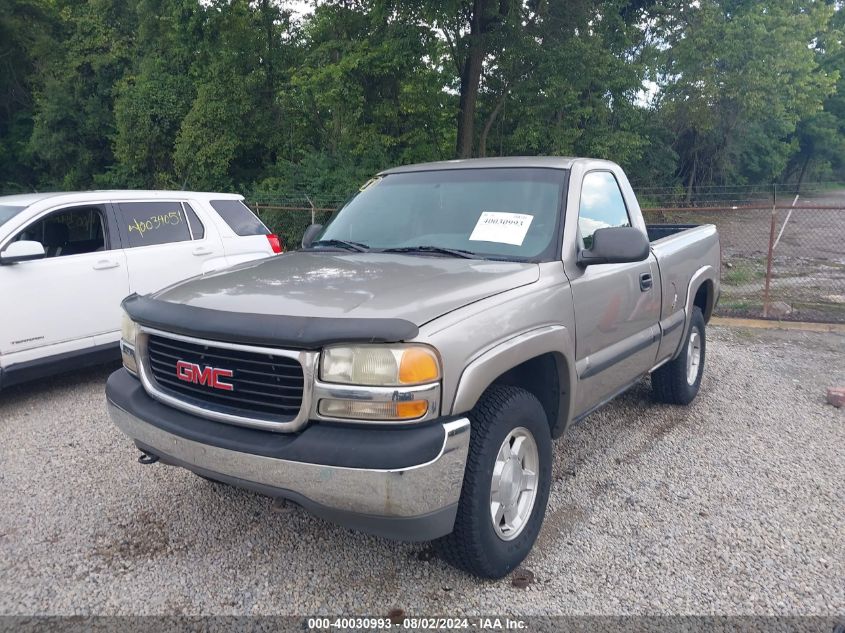 2000 GMC Sierra 1500 Sl VIN: 1GTEK14W3YZ176438 Lot: 40030993