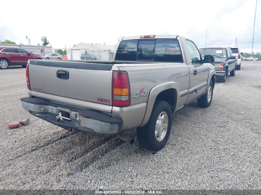 2000 GMC Sierra 1500 Sl VIN: 1GTEK14W3YZ176438 Lot: 40030993