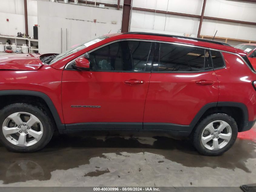 2019 Jeep Compass Latitude 4X4 VIN: 3C4NJDBB4KT834450 Lot: 40030996