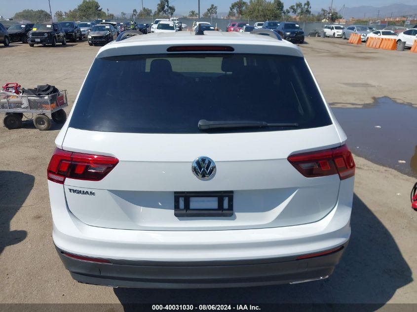 2021 Volkswagen Tiguan 2.0T S VIN: 3VV1B7AX8MM021895 Lot: 40031030