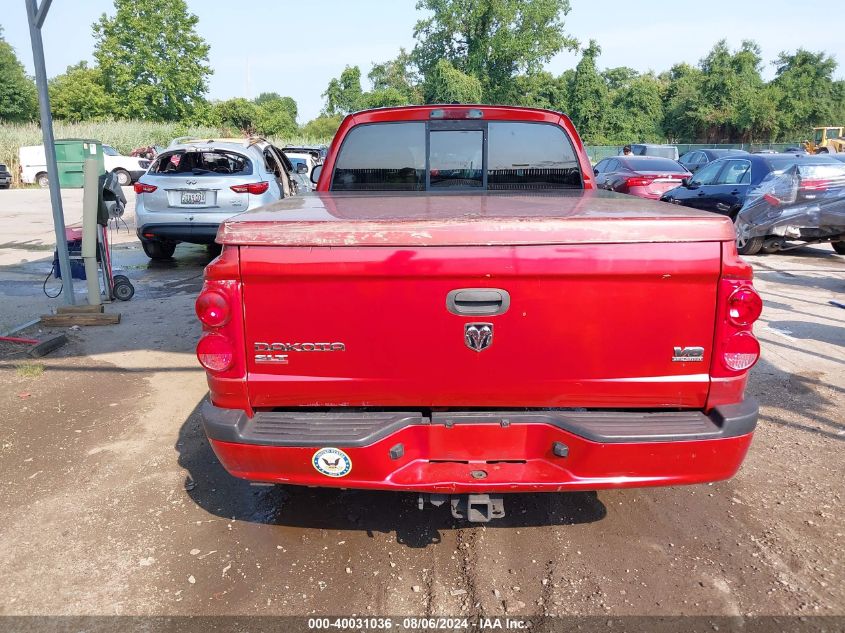 2007 Dodge Dakota Slt VIN: 1D7HW48J57S119902 Lot: 40031036