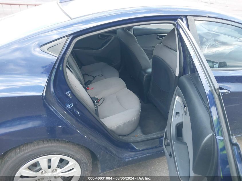 2011 Hyundai Elantra Gls VIN: 5NPDH4AE9BH029224 Lot: 40031084