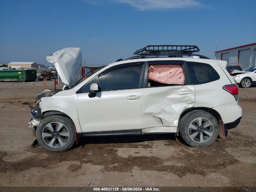 2018 Subaru Forester 2.5I Premium VIN: JF2SJAGC2JH470272 Lot: 40031129