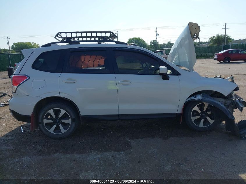 2018 Subaru Forester 2.5I Premium VIN: JF2SJAGC2JH470272 Lot: 40031129