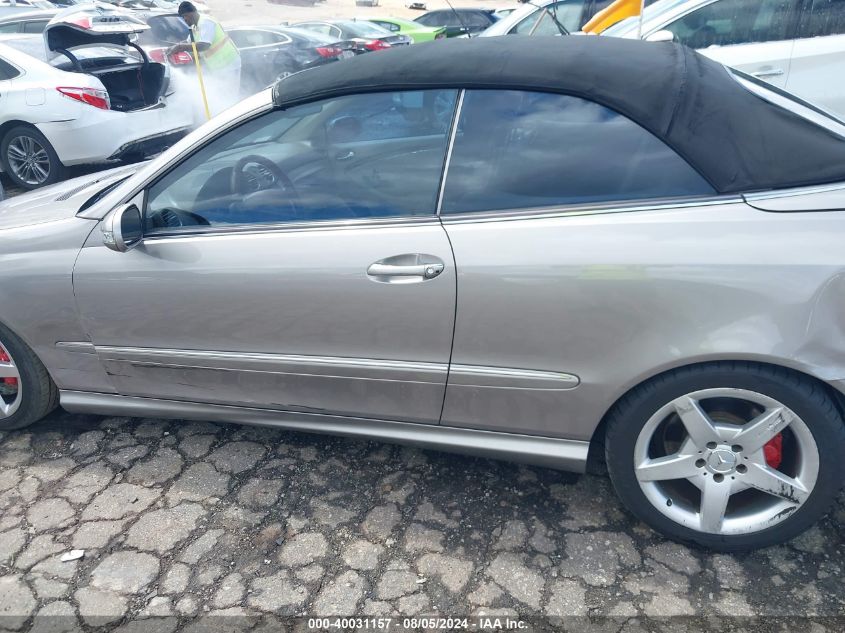 2007 Mercedes-Benz Clk 550 VIN: WDBTK72F07T086306 Lot: 40031157