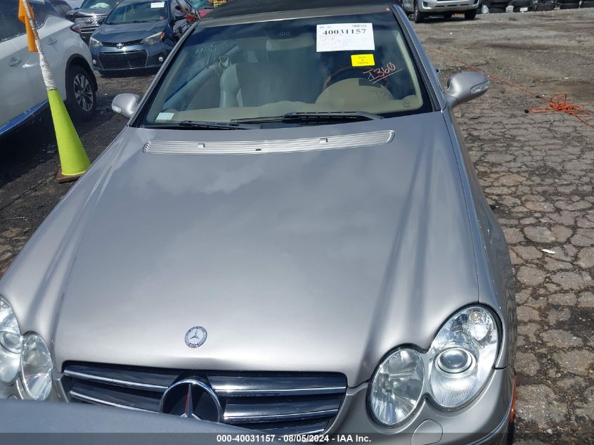 2007 Mercedes-Benz Clk 550 VIN: WDBTK72F07T086306 Lot: 40031157