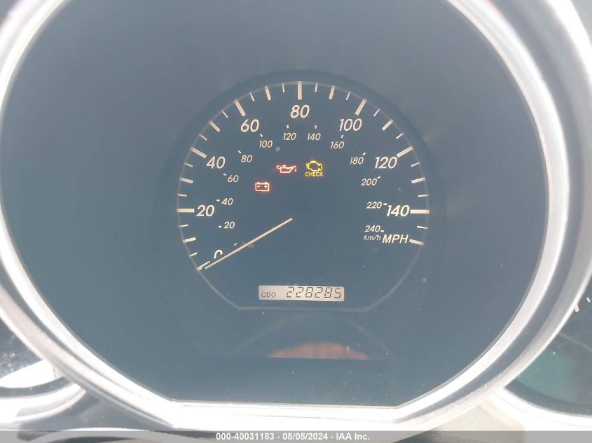 2004 Lexus Rx 330 VIN: JTJHA31U840054121 Lot: 40031183