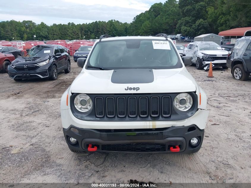 2017 Jeep Renegade Trailhawk VIN: ZACCJBCB8HPG60800 Lot: 40031193