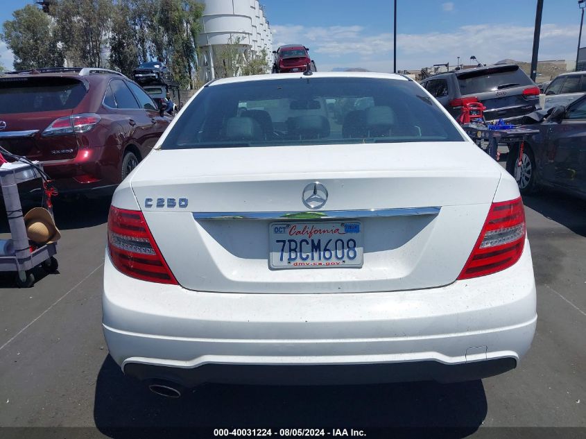 2013 Mercedes-Benz C 250 Luxury/Sport VIN: WDDGF4HB1DA755271 Lot: 40031224