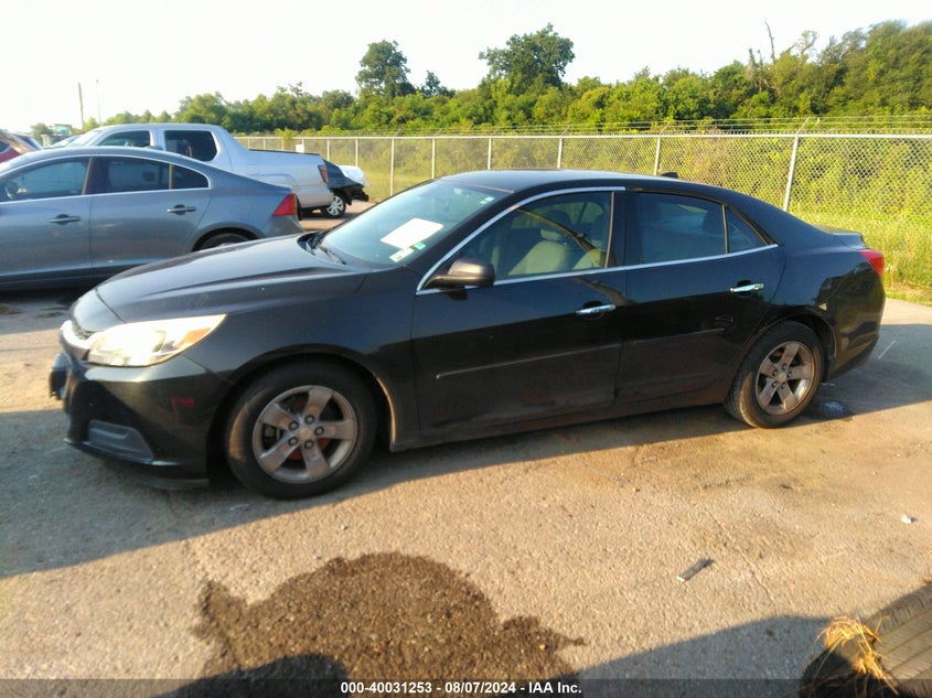 2014 Chevrolet Malibu 1Ls VIN: 1G11B5SL3EF118821 Lot: 40031253