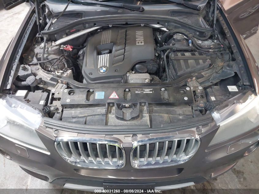 2011 BMW X3 xDrive28I VIN: 5UXWX5C51BL704136 Lot: 40031260