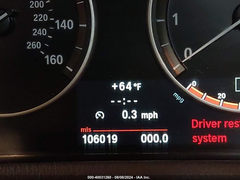 2011 BMW X3 xDrive28I VIN: 5UXWX5C51BL704136 Lot: 40031260