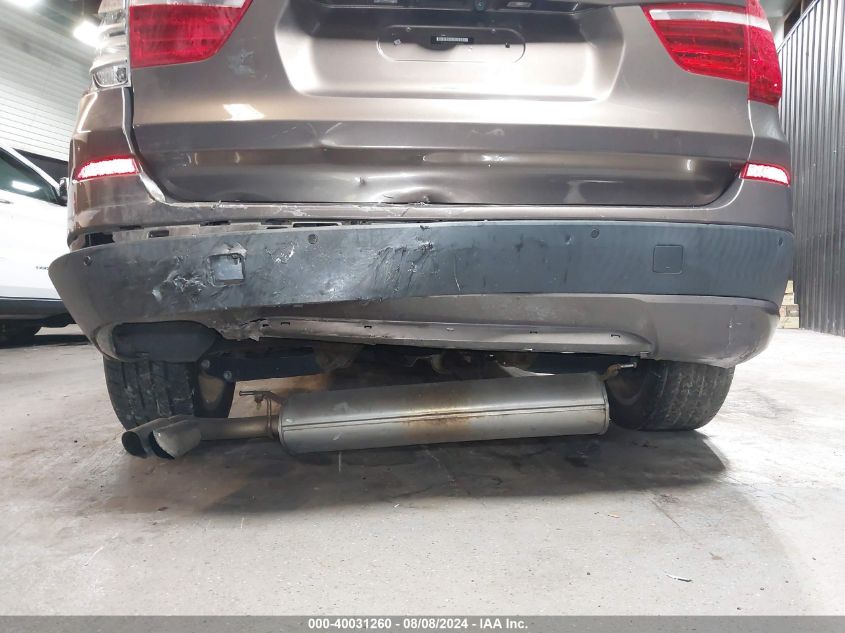 2011 BMW X3 xDrive28I VIN: 5UXWX5C51BL704136 Lot: 40031260