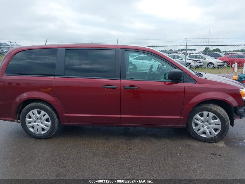 2019 DODGE GRAND CARAVAN SE - 2C4RDGBG5KR783128