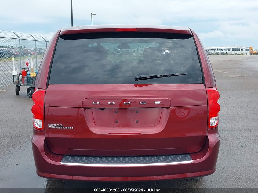 2019 DODGE GRAND CARAVAN SE - 2C4RDGBG5KR783128