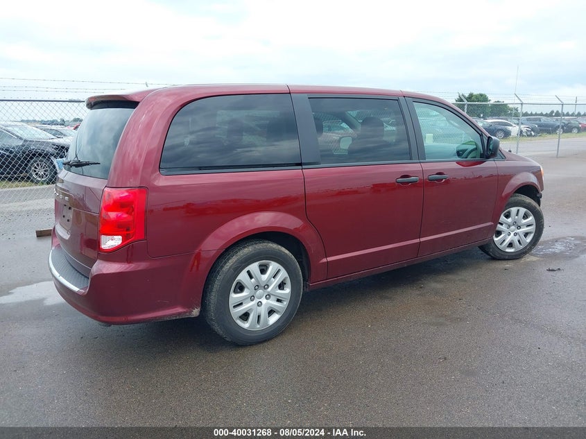 2019 DODGE GRAND CARAVAN SE - 2C4RDGBG5KR783128