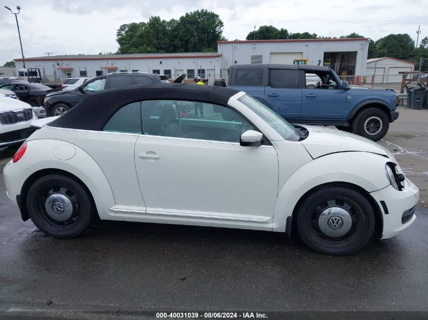 2013 Volkswagen Beetle 2.5L/2.5L 50S Edition/2.5L 70S Edition VIN: 3VW5P7AT1DM817254 Lot: 40031039